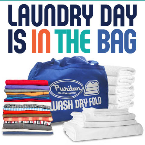 Puritan Cleaners' Wash Dry Fold service